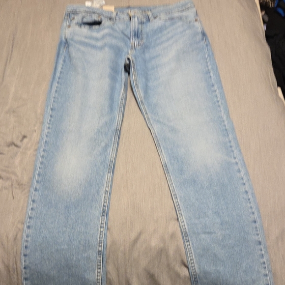 Levi's Men's Light Blue Straight Jeans - Picture 3 of 3